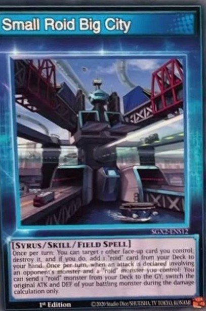 Small Roid Big City SGX2-ENS12 – Speed Duel GX: Midterm Paradox