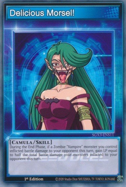 Delicious Morsel! SGX3-ENS11 – Speed Duel GX: Duelists of Shadows