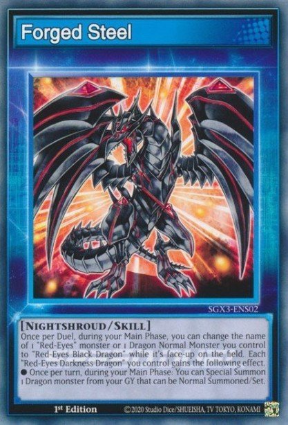 Forged Steel SGX3-ENS02 – Speed Duel GX: Duelists of Shadows