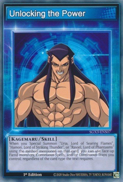 Unlocking the Power SGX3-ENS07 – Speed Duel GX: Duelists of Shadows