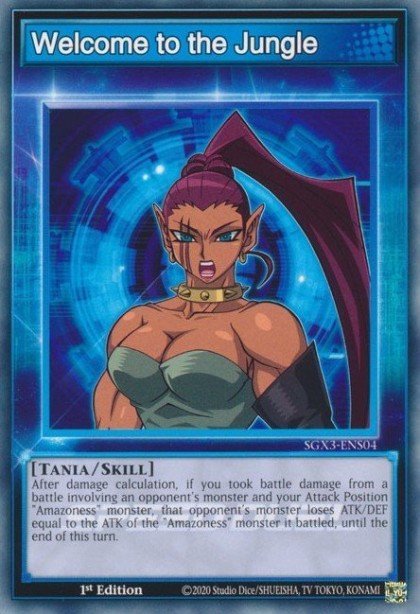 Welcome to the Jungle SGX3-ENS04 – Speed Duel GX: Duelists of Shadows