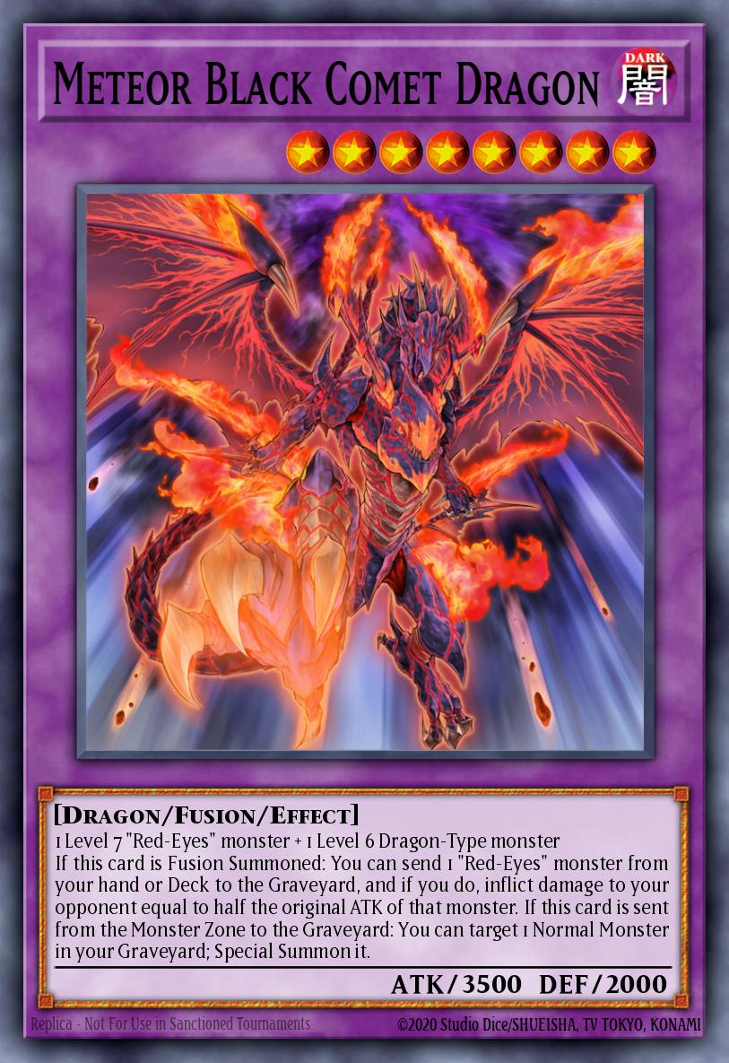 Meteor Black Comet Dragon GFTP-EN096 – Ghosts From the Past