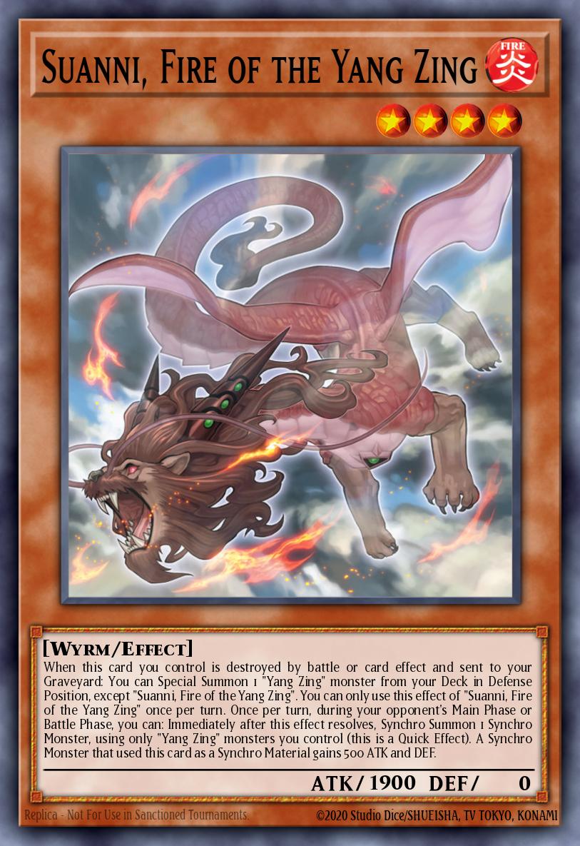 Suanni, Fire of the Yang Zing DUEA-EN028 – Duelist Alliance