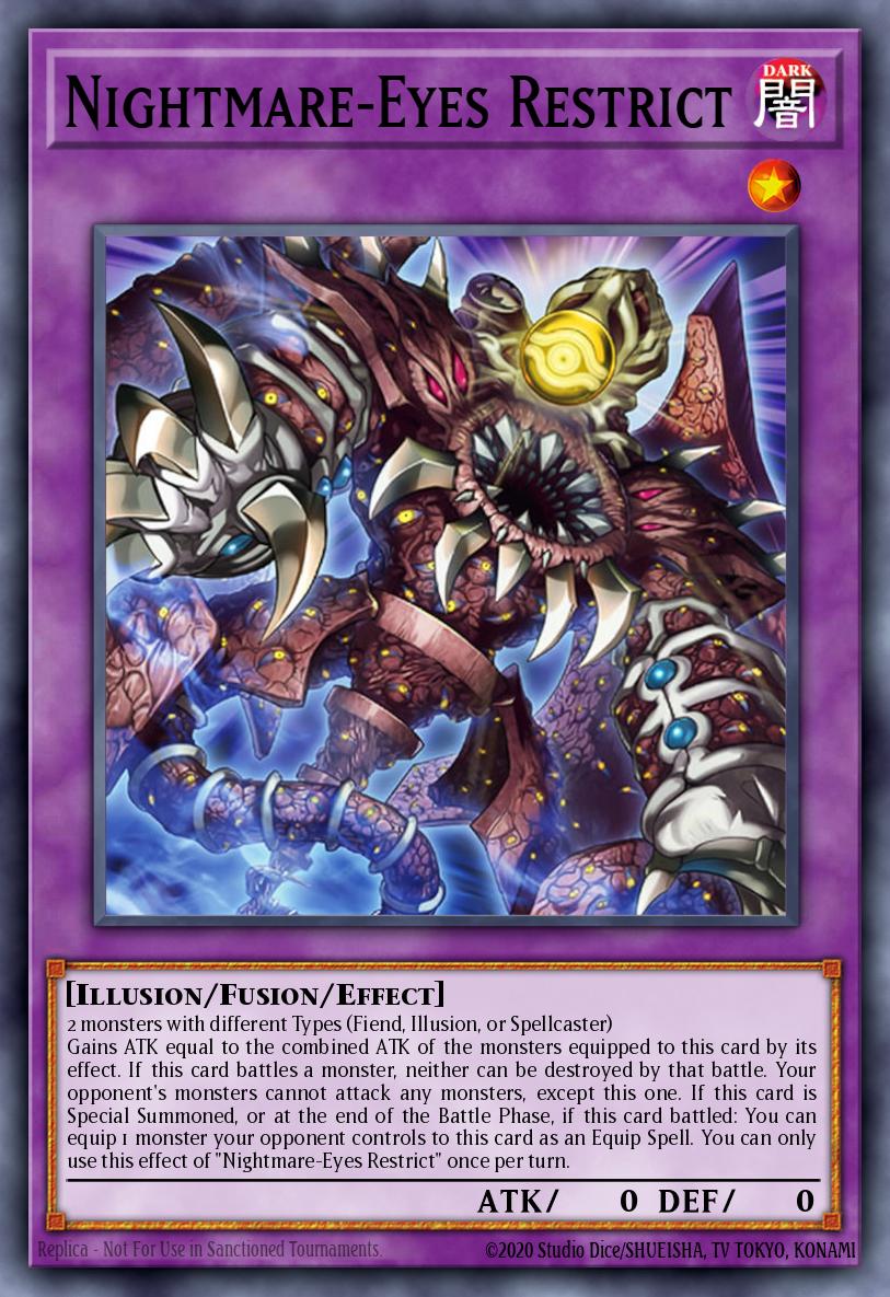 Nightmare-Eyes Restrict MAMO-EN122 – Magnificent Monsters