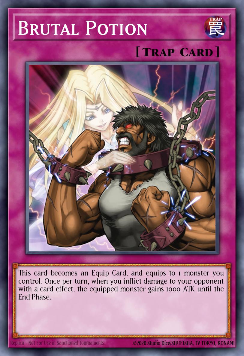 Brutal Potion GX05-EN003 – Yu-Gi-Oh! GX Tag Force Evolution promotional cards