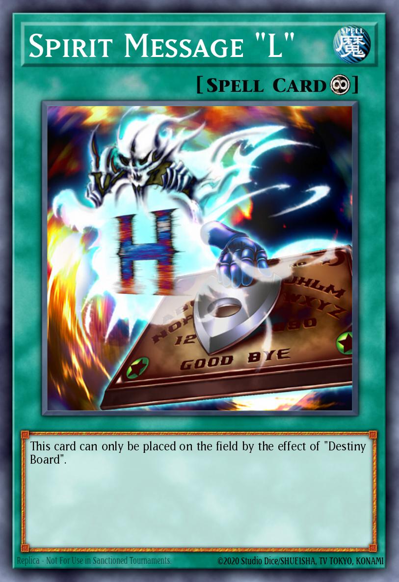 Spirit Message "L" DPRP-EN045 – Duelist Pack: Rivals of the Pharaoh