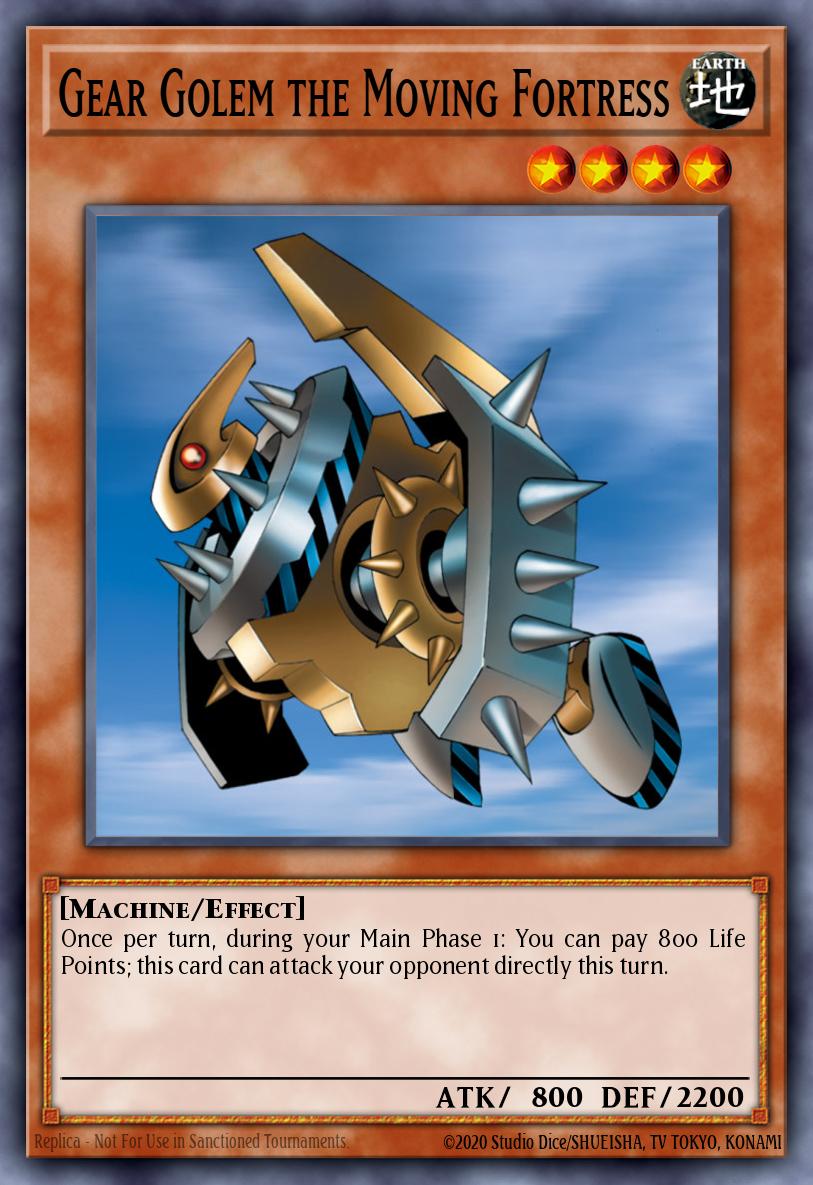 Gear Golem the Moving Fortress SBC1-ENF02 – Speed Duel: Streets of Battle City