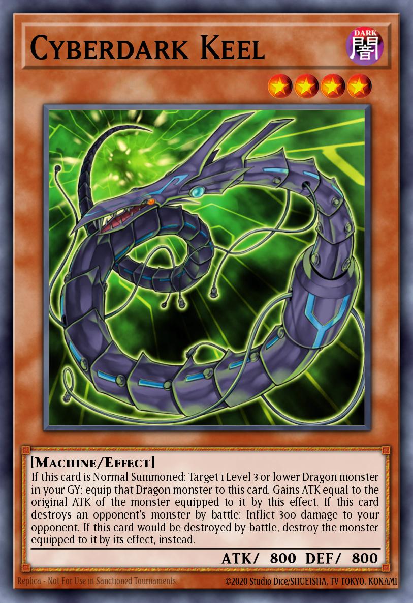 Cyberdark Keel LEDU-EN028 – Legendary Duelists