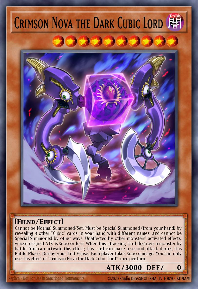 Crimson Nova the Dark Cubic Lord MVP1-ENG39 – Yu-Gi-Oh! The Dark Side of Dimensions Movie Pack: Gold Edition