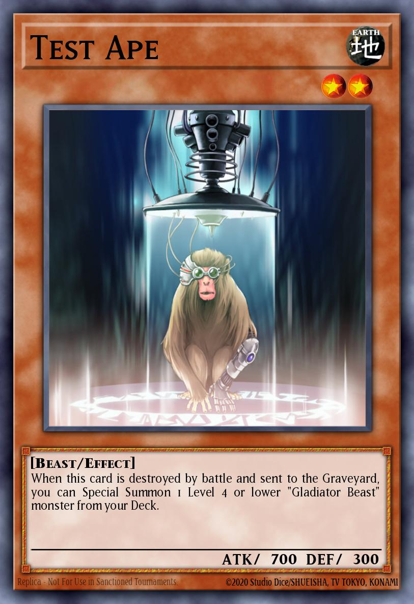 Test Ape GLAS-EN025 – Gladiator's Assault