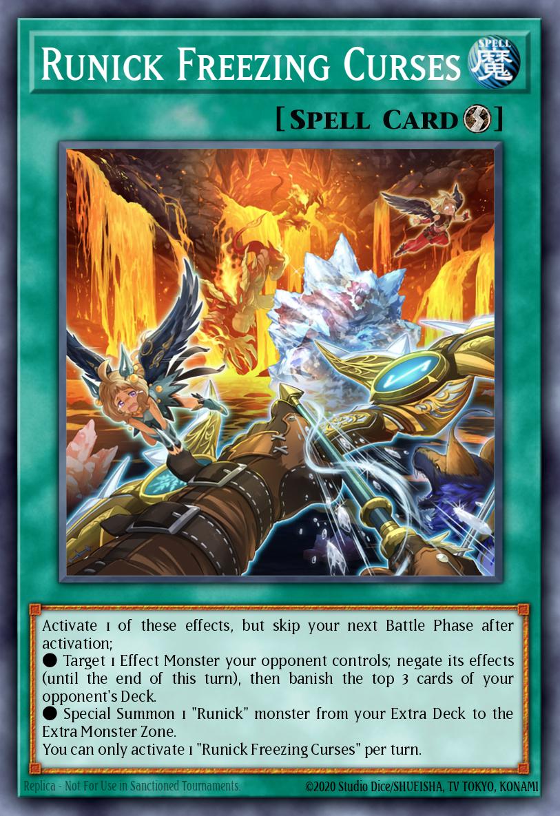 Runick Freezing Curses MP23-EN245 – 25th Anniversary Tin: Dueling Heroes Mega Pack