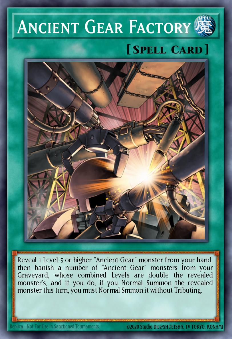 Ancient Gear Factory SOI-EN039 – Shadow of Infinity