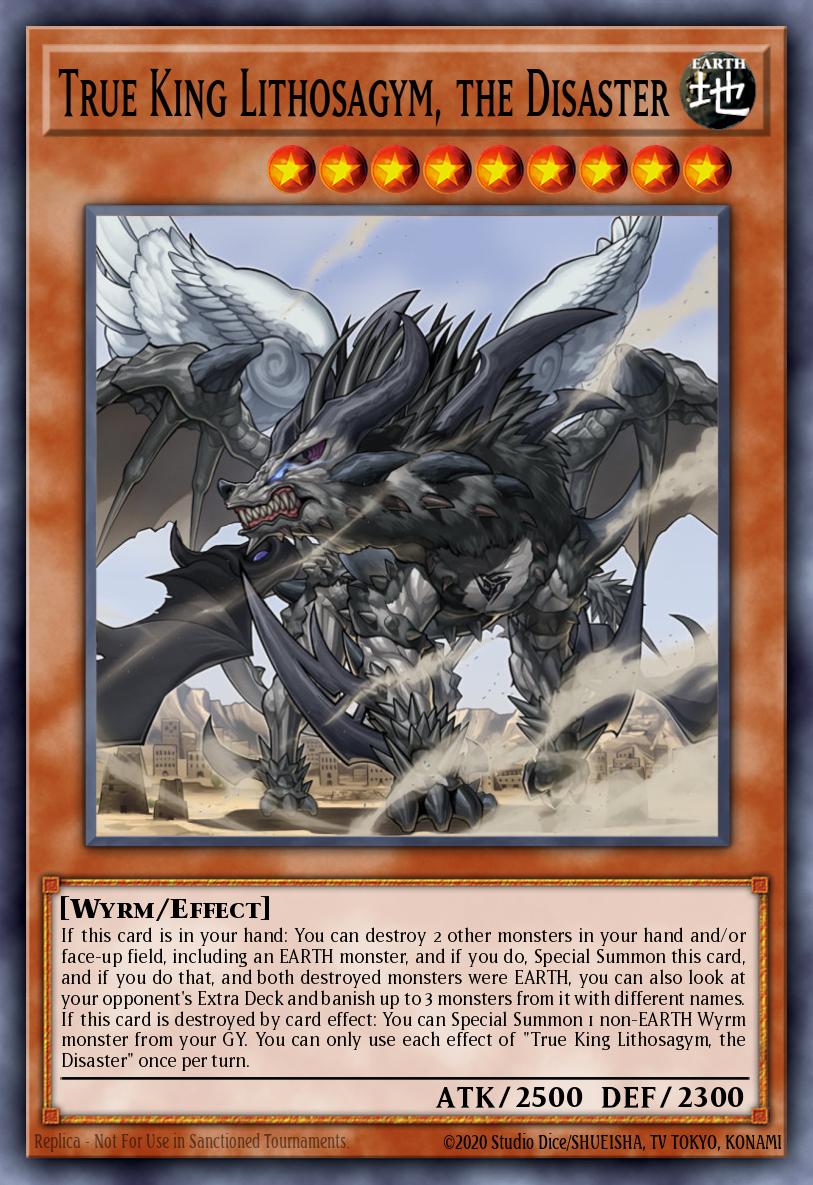 True King Lithosagym, the Disaster WISU-EN047 – Wild Survivors