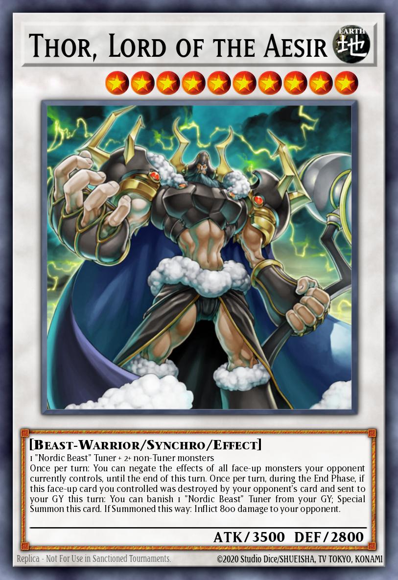 Thor, Lord of the Aesir OP26-EN019 – OTS Tournament Pack 26