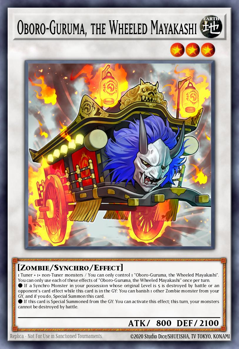 Oboro-Guruma, the Wheeled Mayakashi HISU-EN032 – Hidden Summoners