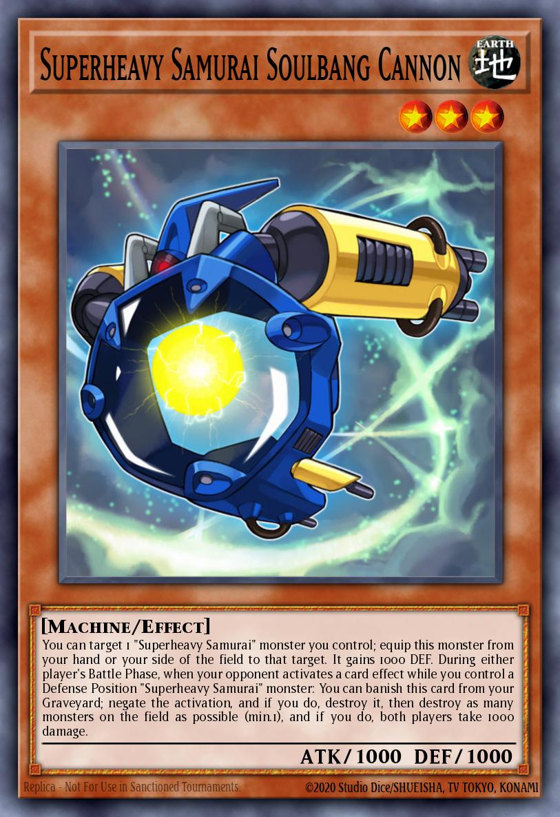 Superheavy Samurai Soulbang Cannon MP15-EN137 – 2015 Mega-Tin Mega Pack