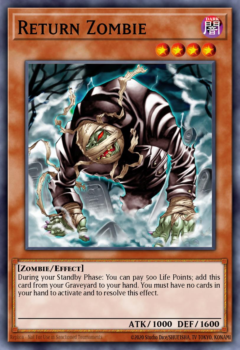 Return Zombie PP01-EN006 – Premium Pack (TCG)