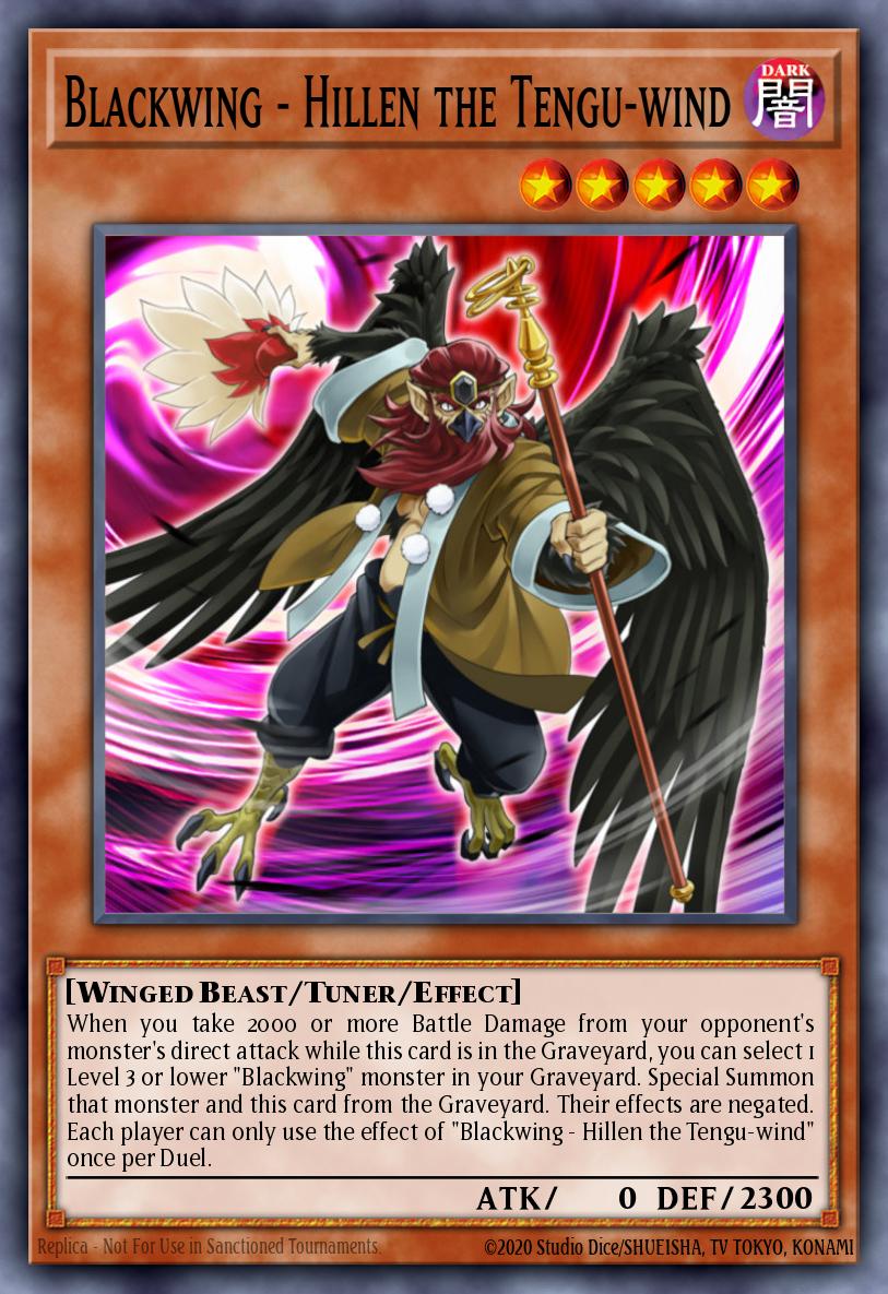 Blackwing - Hillen the Tengu-wind EXVC-EN008 – Extreme Victory