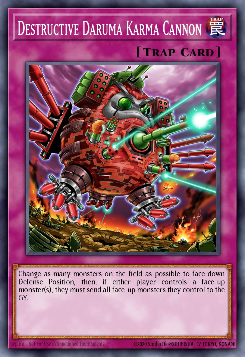 Destructive Daruma Karma Cannon WI26-EN039 – Winner's Pack 2026-2027