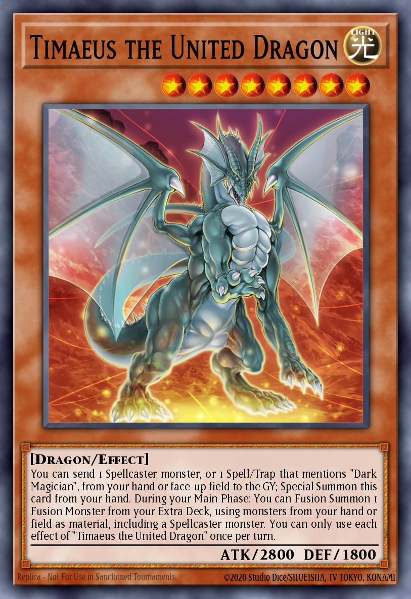 Timaeus the United Dragon BACH-EN003 – Battle of Chaos