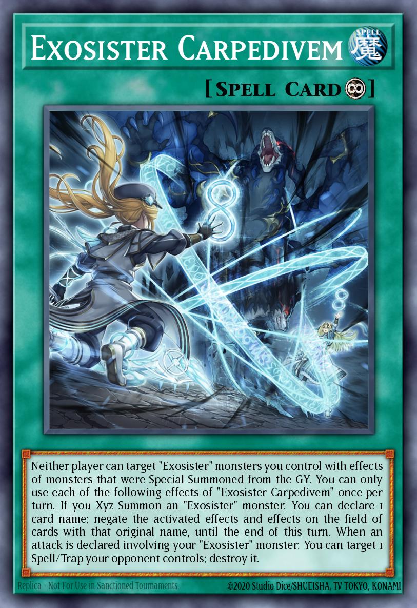 Exosister Carpedivem MP23-EN262 – 25th Anniversary Tin: Dueling Heroes Mega Pack