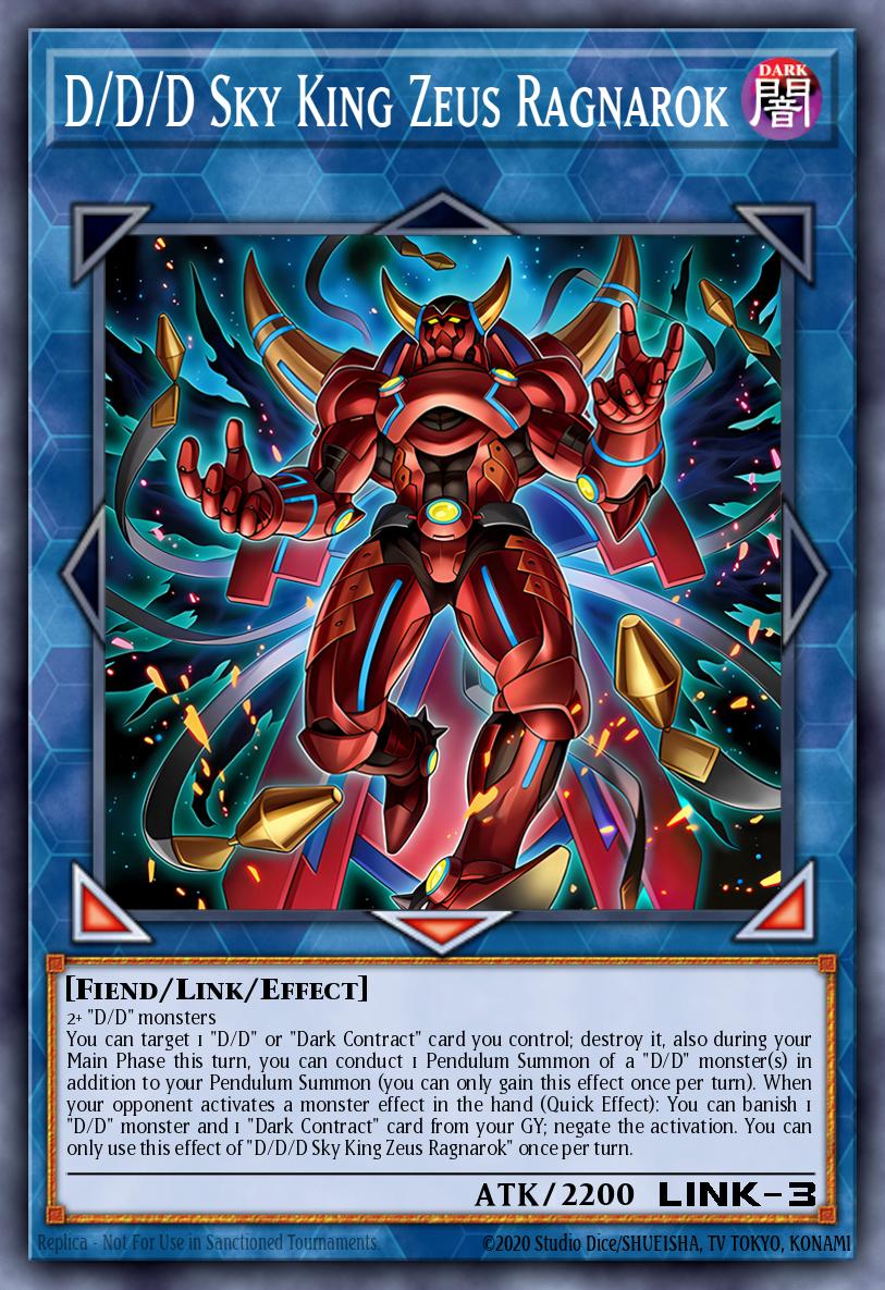 D/D/D Sky King Zeus Ragnarok DOOD-EN049 – Doom of Dimensions