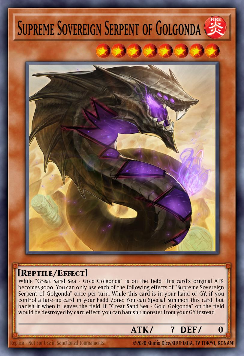 Supreme Sovereign Serpent of Golgonda LIOV-EN004 – Lightning Overdrive