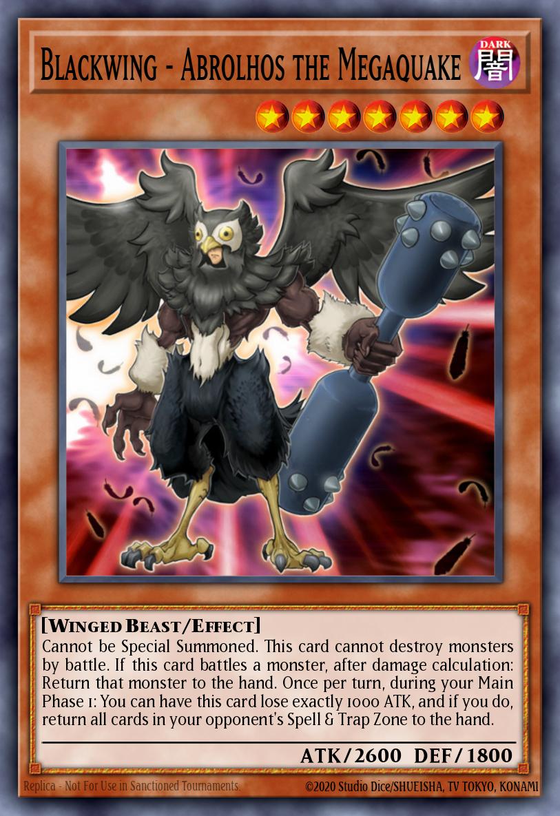 Blackwing - Abrolhos the Megaquake STBL-EN017 – Starstrike Blast