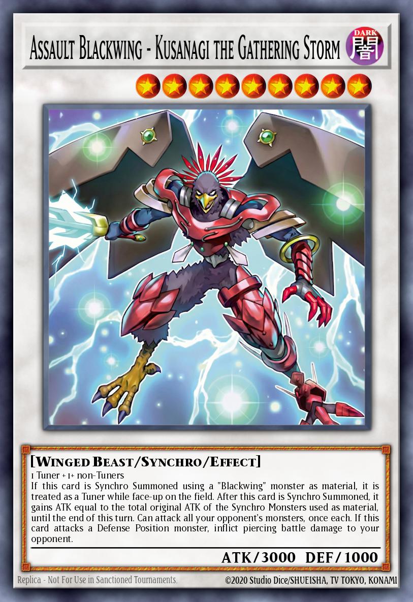 Assault Blackwing - Kusanagi the Gathering Storm MAMO-EN026 – Magnificent Monsters