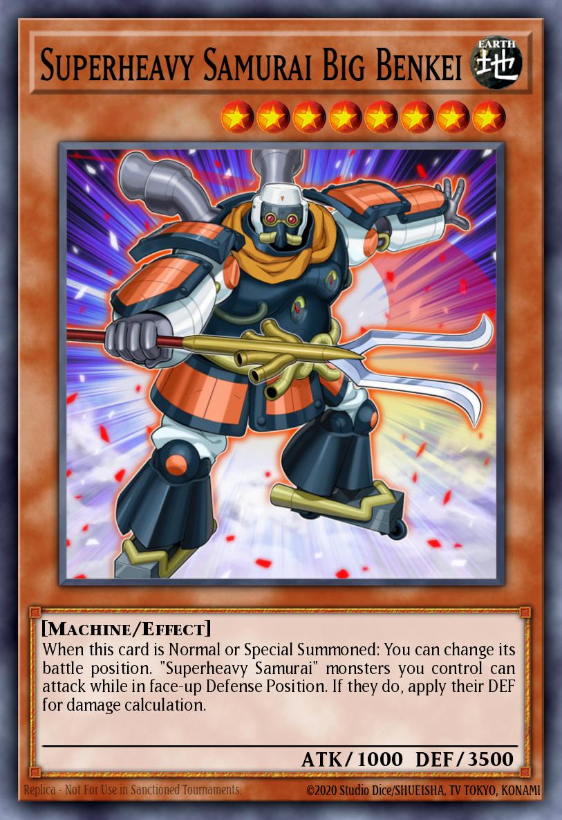 Superheavy Samurai Big Benkei SP15-EN017 – Star Pack ARC-V