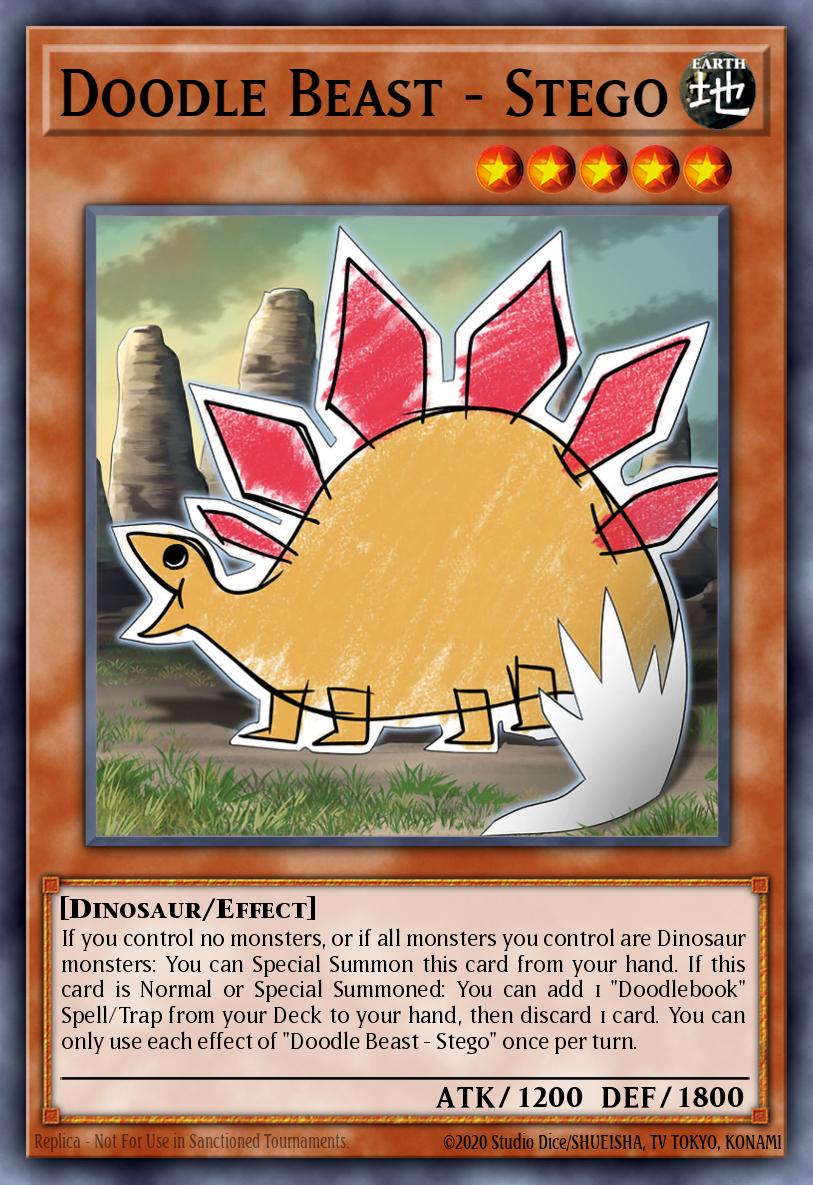 Doodle Beast - Stego BLCR-EN032 – Battles of Legend: Crystal Revenge