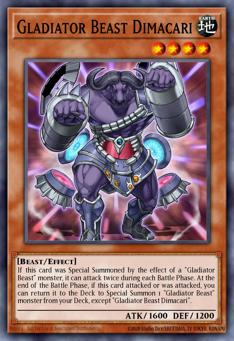 Gladiator Beast Dimacari GLAS-EN023 – Gladiator's Assault