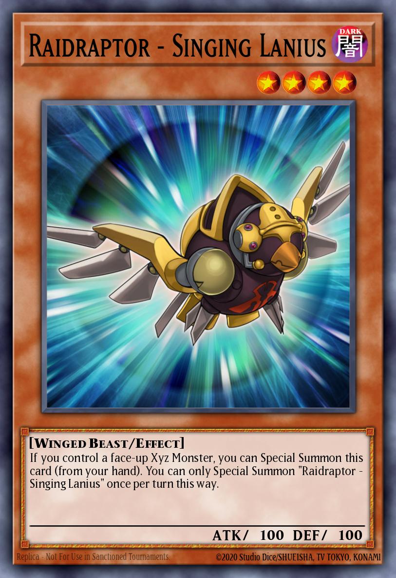 Raidraptor - Singing Lanius CORE-EN014 – Clash of Rebellions