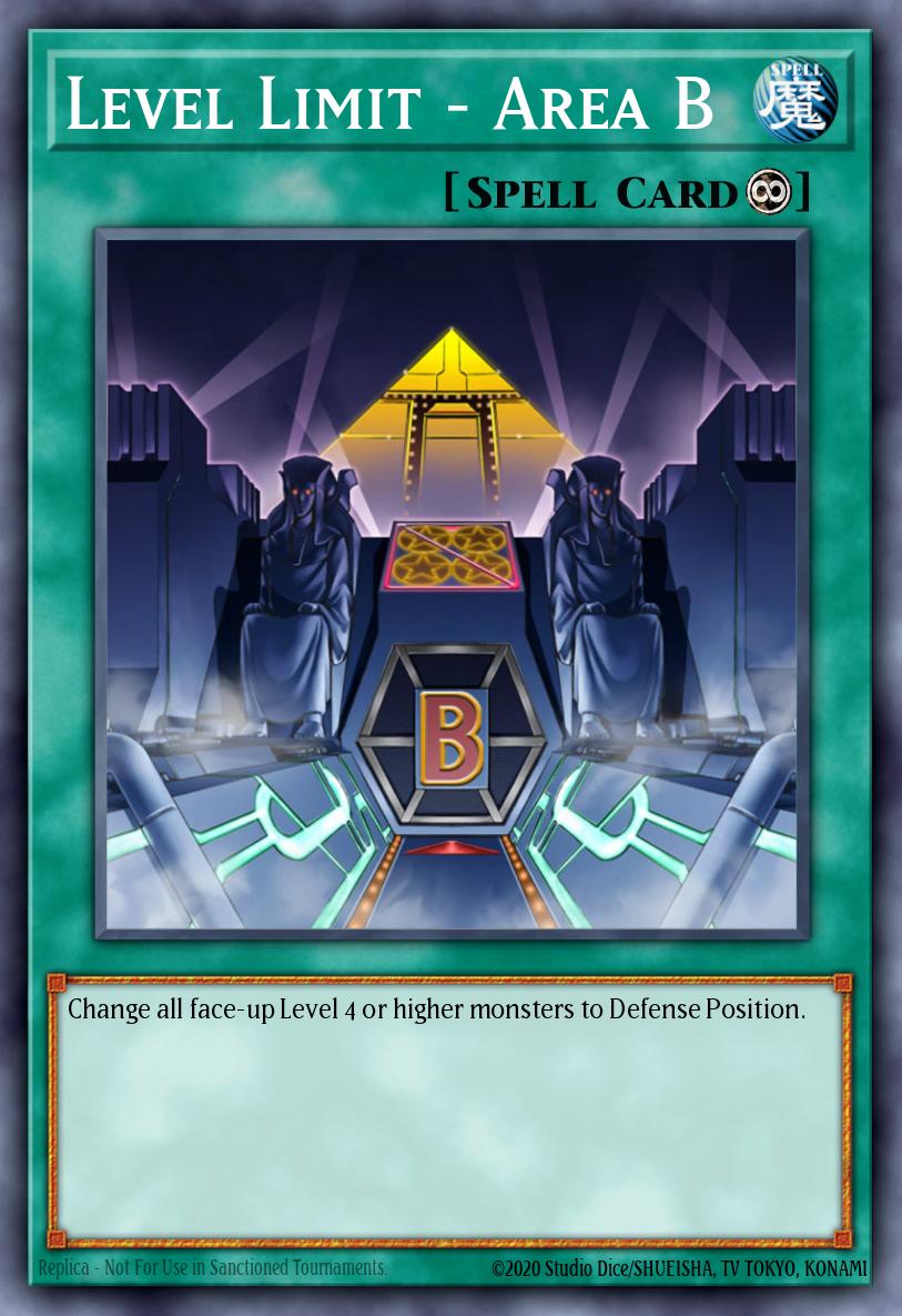 Level Limit - Area B DR2-EN205 – Dark Revelation Volume 2
