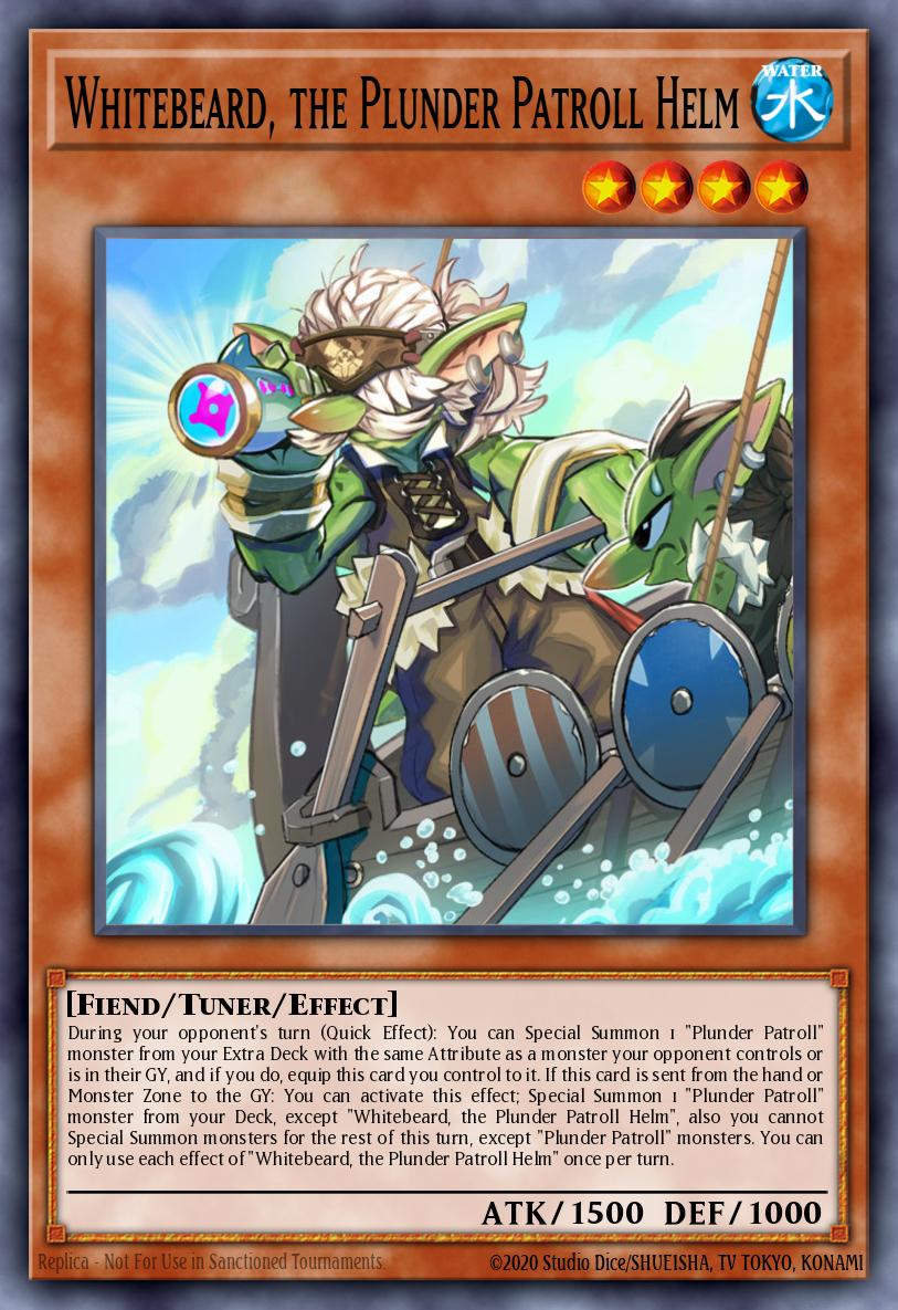 Whitebeard, the Plunder Patroll Helm GFP2-EN091 – Ghosts From the Past: The 2nd Haunting