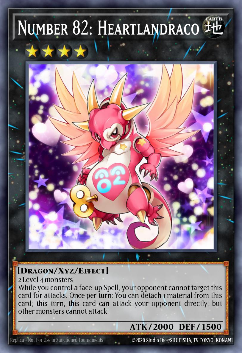 Number 82: Heartlandraco AC18-EN011 – Yu-Gi-Oh! Advent Calendar (2018)