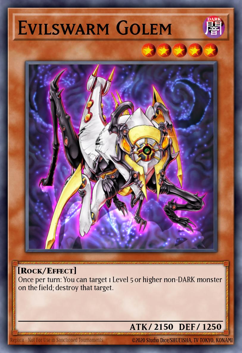 Evilswarm Golem DT07-EN077 – Duel Terminal 7b