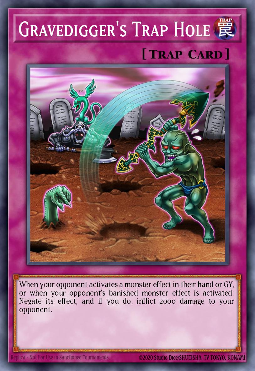 Gravedigger's Trap Hole MP21-EN086 – 2021 Tin of Ancient Battles