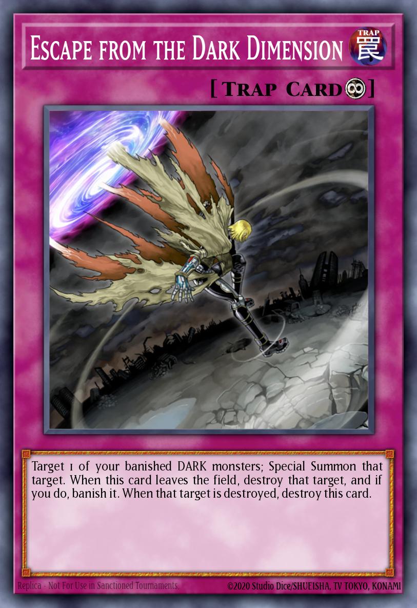 Escape from the Dark Dimension SDSA-EN036 – Structure Deck: Sacred Beasts
