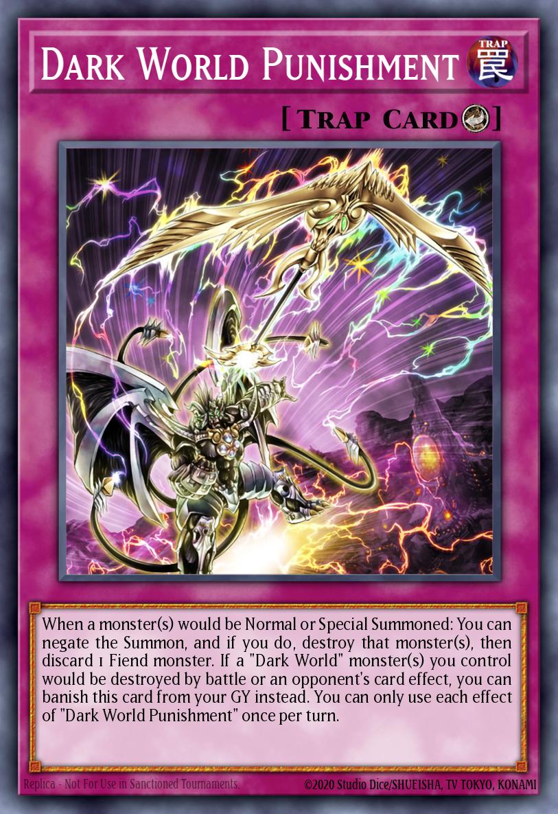 Dark World Punishment SR13-EN033 – Structure Deck: Dark World
