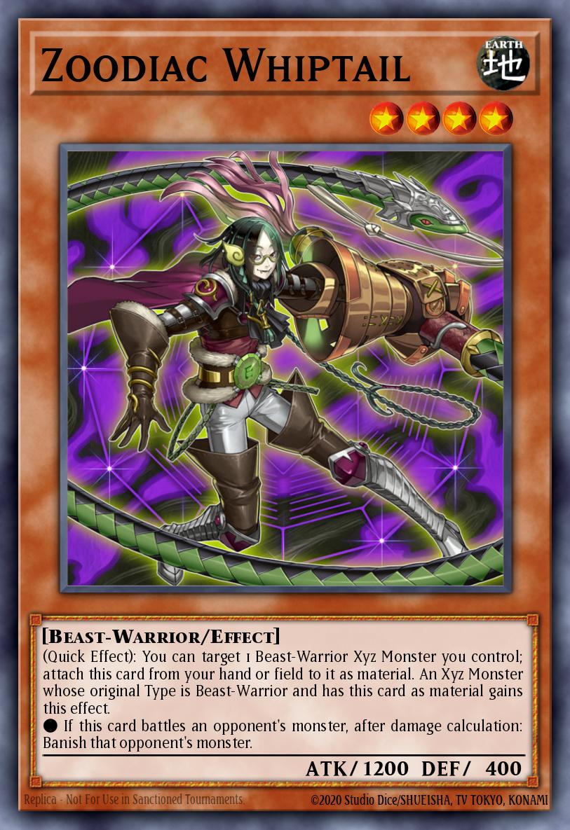 Zoodiac Whiptail RATE-EN016 – Raging Tempest