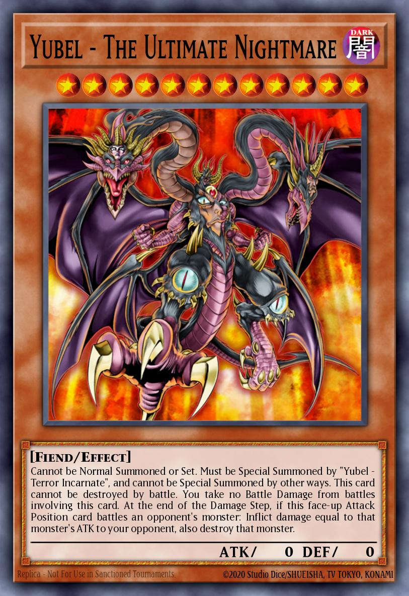 Yubel - The Ultimate Nightmare LCGX-EN199 – Legendary Collection 2: The Duel Academy Years Mega Pack
