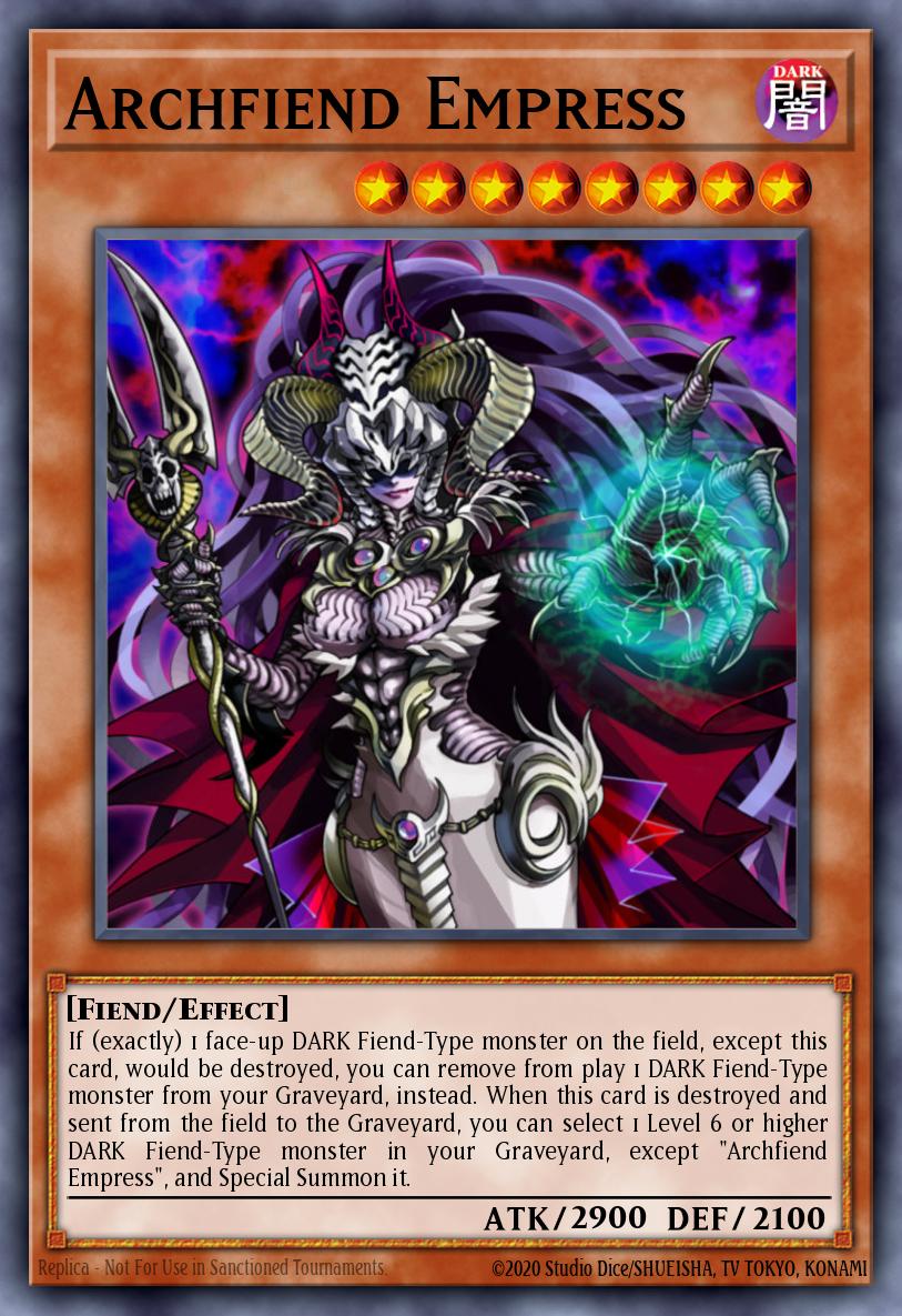 Archfiend Empress STBL-ENSP1 – Starstrike Blast Sneak Peek Participation Card