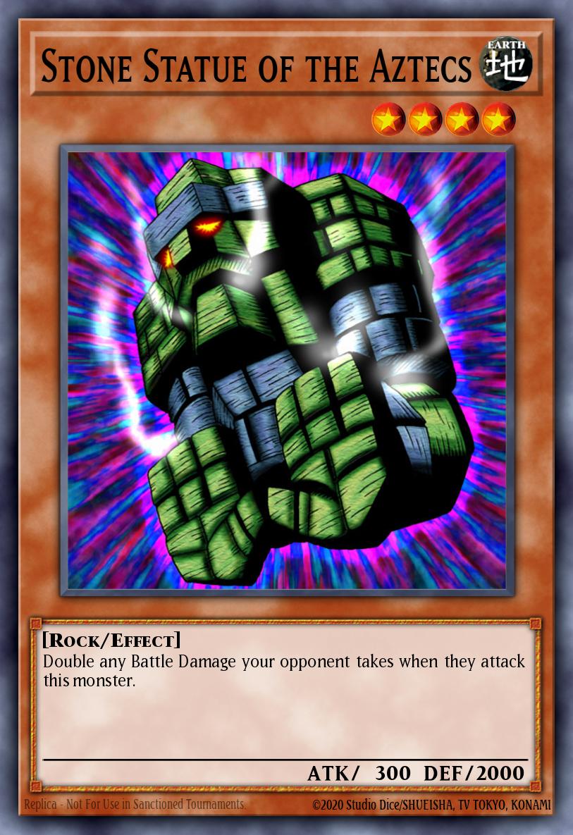 Stone Statue of the Aztecs SD7-EN007 – Structure Deck: Invincible Fortress