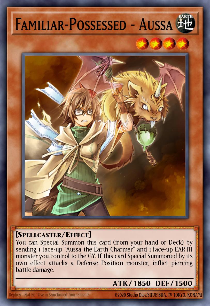 Familiar-Possessed - Aussa CH02-EN008 – THE CHRONICLES DECK: Spirit Charmers (All-Foil Edition)