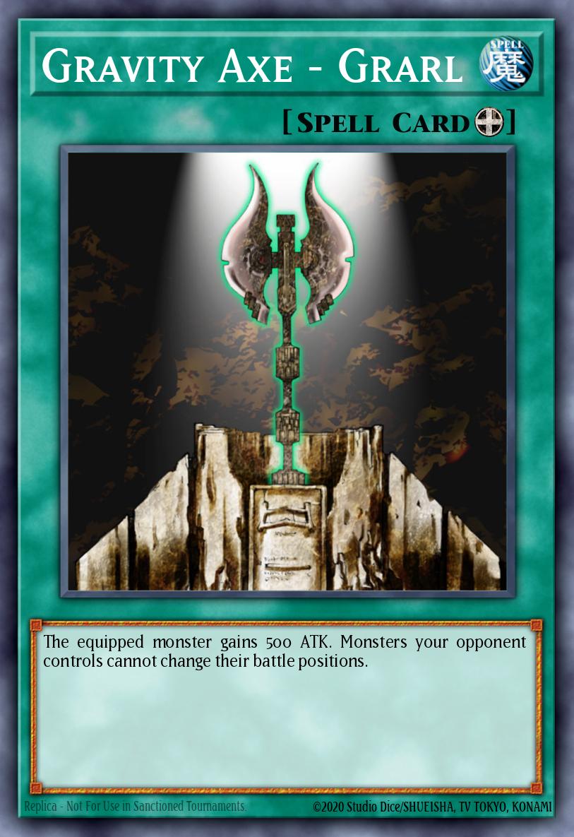 Gravity Axe - Grarl BP02-EN143 – Battle Pack 2: War of the Giants