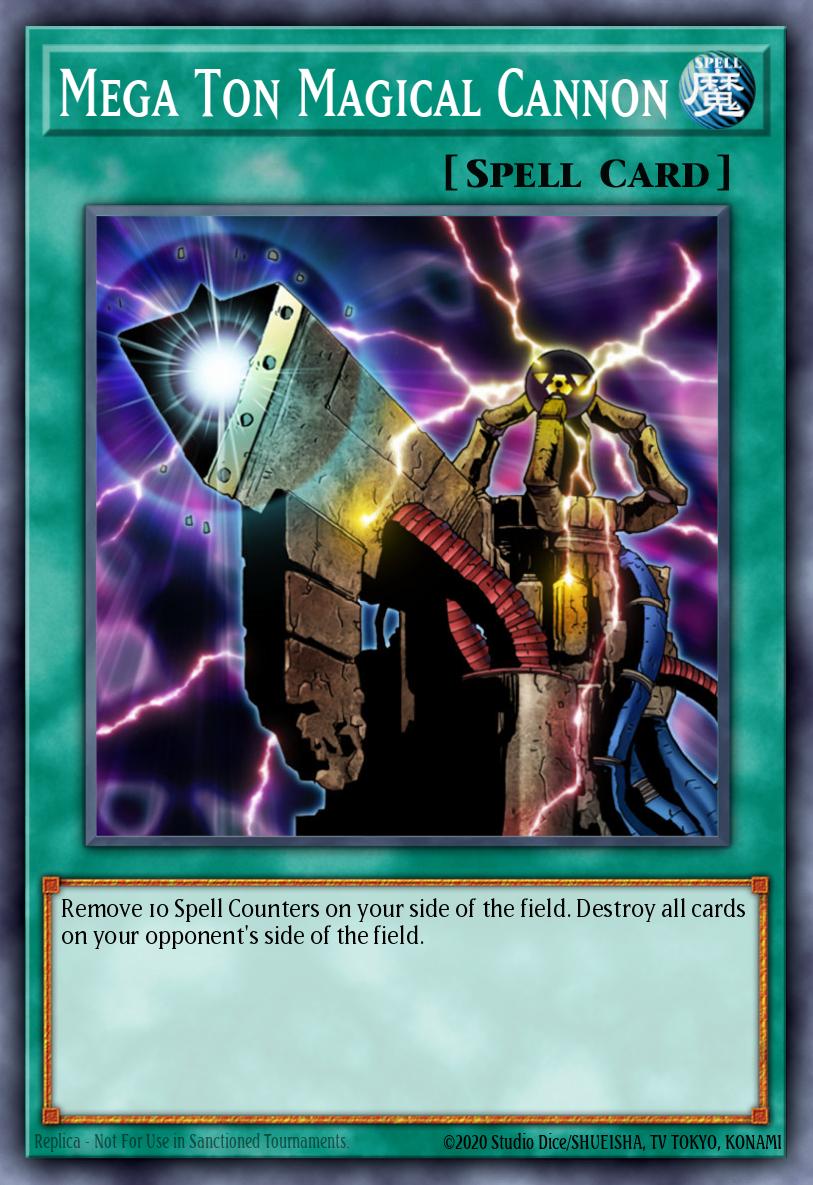 Mega Ton Magical Cannon SBC1-ENI18 – Speed Duel: Streets of Battle City