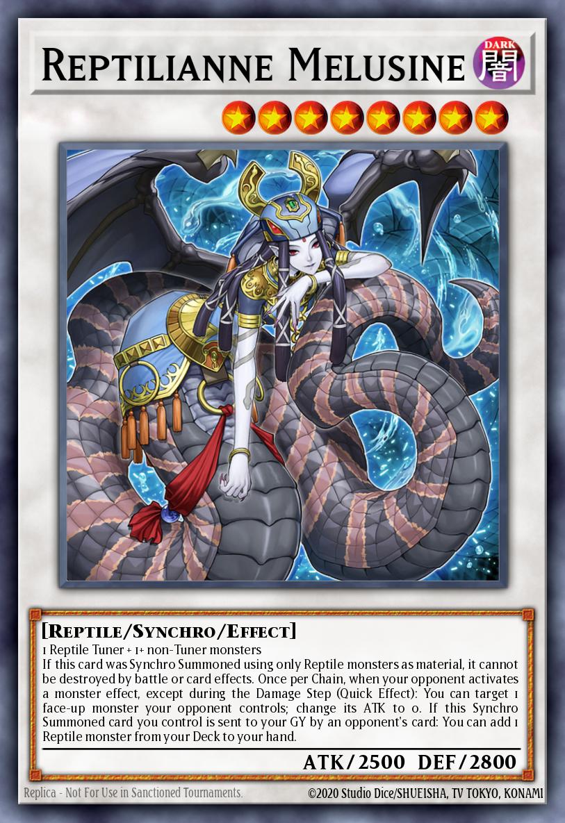 Reptilianne Melusine BODE-EN043 – Burst of Destiny