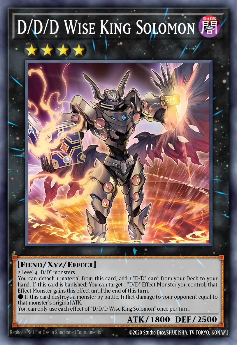 D/D/D Wise King Solomon DOOD-EN043 – Doom of Dimensions
