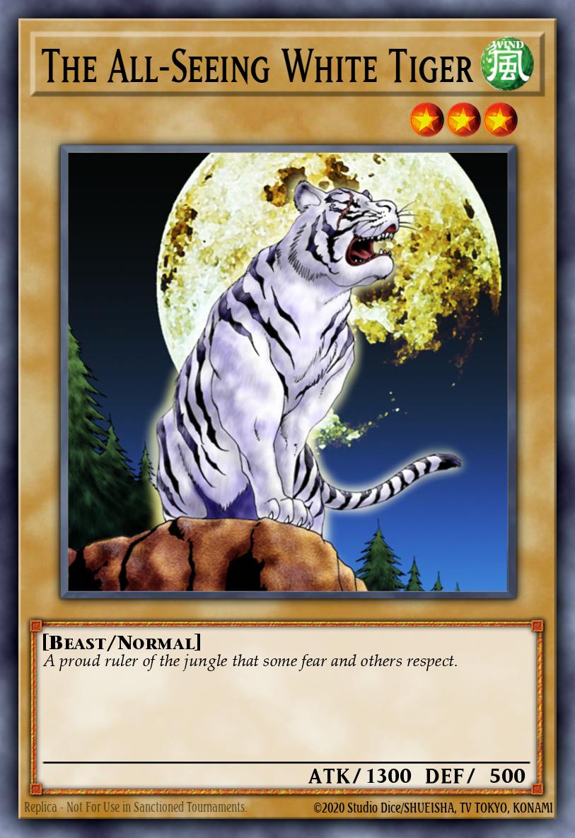 The All-Seeing White Tiger PSV-EN093 – Pharaoh's Servant
